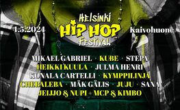 Helsinki Hiphop Festival 2024 liput