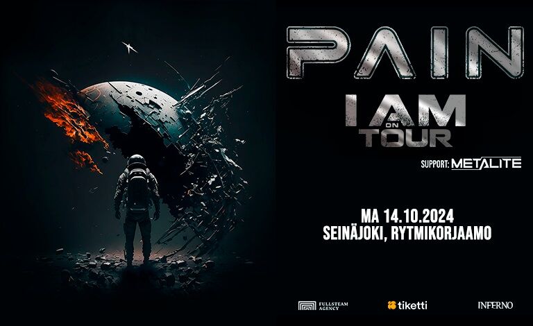 Pain (SWE), Metalite (SWE) Liput