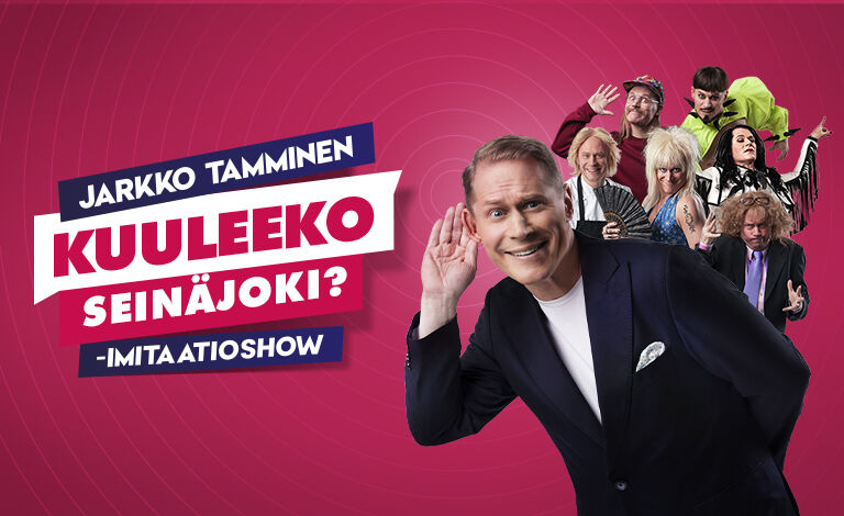 Jarkko Tamminen ''Kuuleeko Seinäjoki?'' -imitaatioshow Tickets