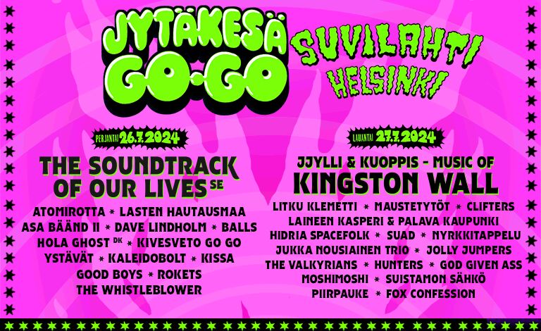 Jytäkesä Go-Go 2024 Liput