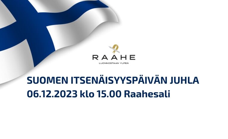 Itsenäisyyspäivän juhla Raahesalissa 6.12.2023