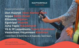 Pyhtään Kulttuuritalon pihakeikat 2024