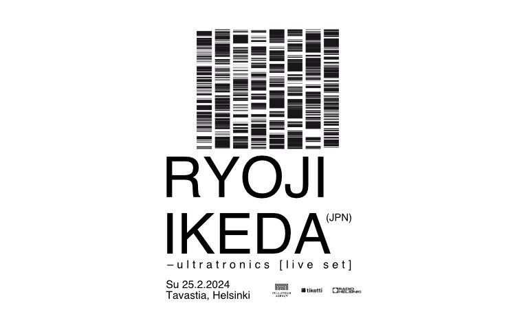 RYOJI IKEDA –ultratronics [live set] (JPN) Liput