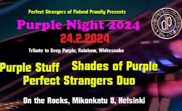 Purple Night 2024: A tribute to Deep Purple, Whitesnake & Rainbow Liput