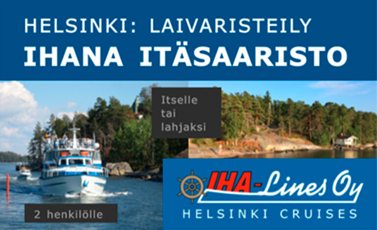 Ihana Itäsaaristo -risteily kahdelle Liput