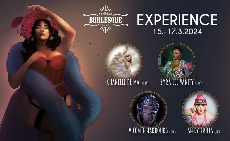 Tampere Burlesque Experience - Main show Liput