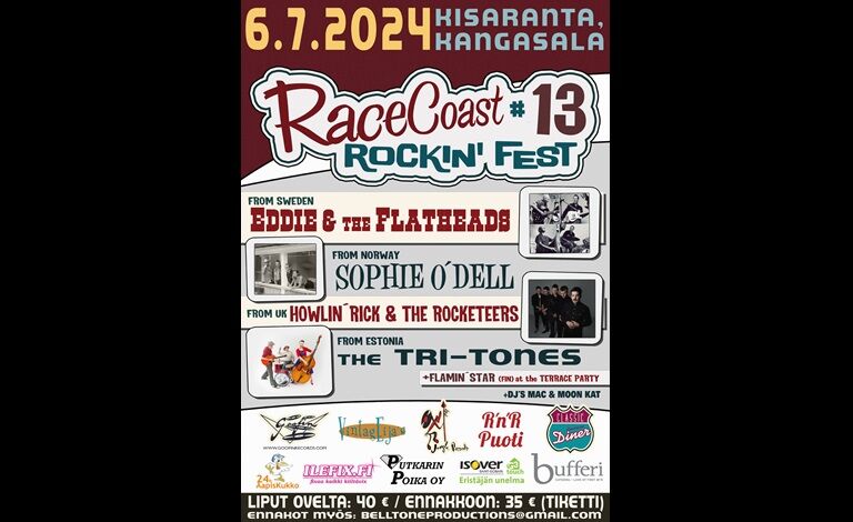 Racecoast Rockin' Fest #13 Liput