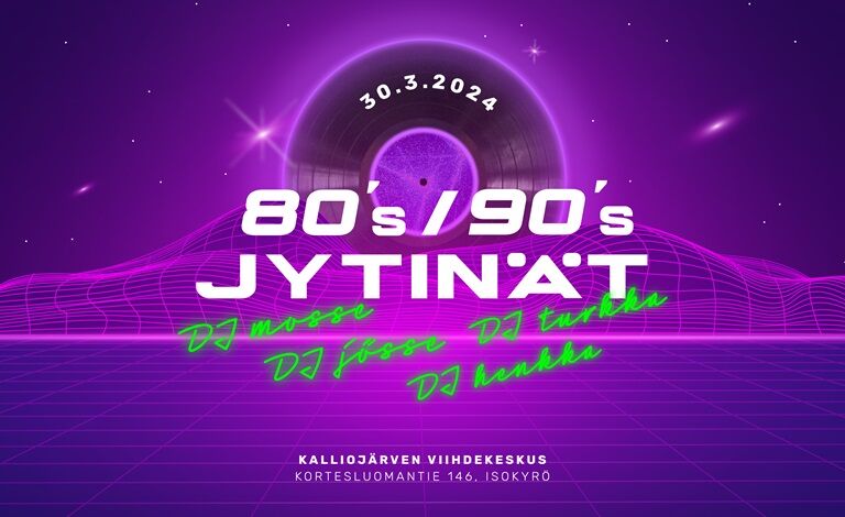 80's / 90's Jytinät Liput