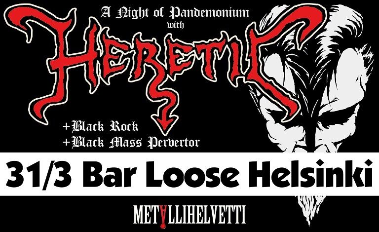 Heretic (NLD), Black Rock, Black Mass Pervertor Liput