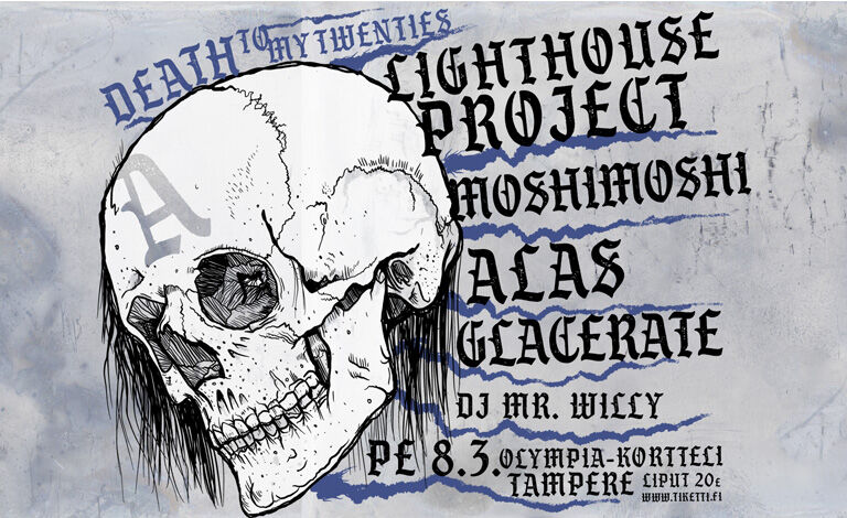 Death to My Twenties - Lighthouse Project + Moshimoshi + Alas + Glacerate + DJ Willy Tampereen Olympiassa