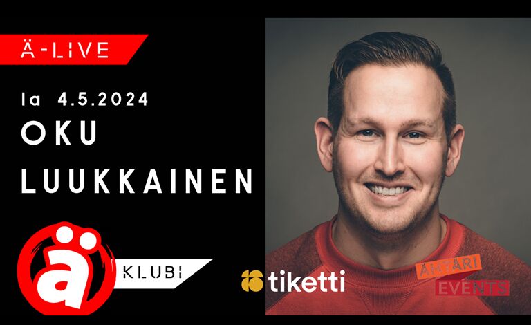 Ä-live: DJ Oku Luukkainen Liput