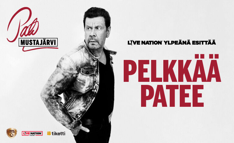 Pate Mustajärvi - Pelkkää Patee (klubikeikka) Liput