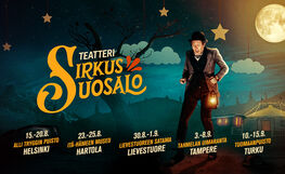 Teatteri Sirkus Suosalo: Komeljanttarit kiertoradalla!
