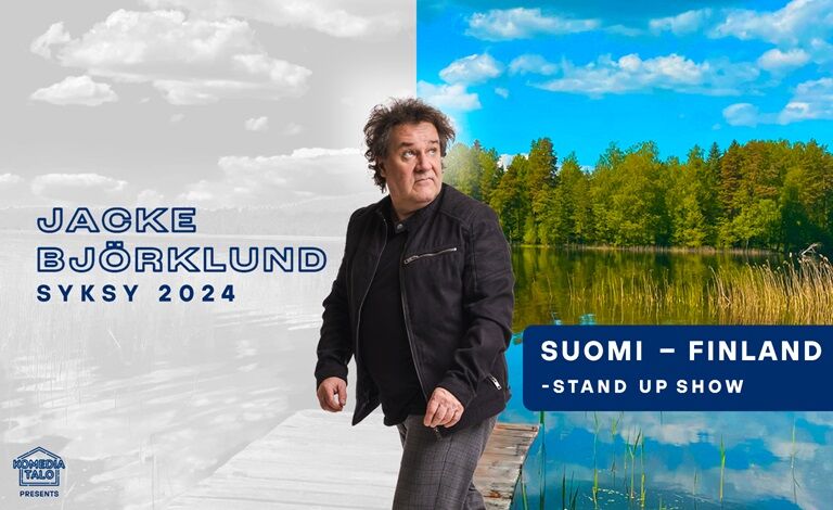 Jacke Björklund: Suomi - Finland -stand up show Liput
