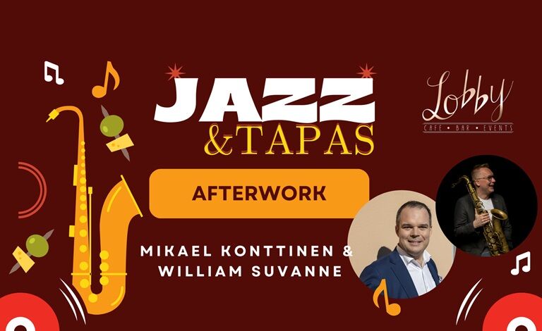 Jazz & Tapas Afterwork - Mikael Konttinen & William Suvanne Liput