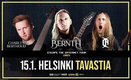 Escape The Internet Tour – 2025: Bernth + Charles Berthoud, Ola Englund