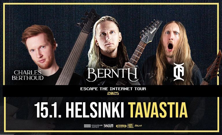 Escape The Internet Tour – 2025: Bernth + Charles Berthoud, Ola Englund Liput