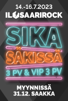 Boksi Ilosaarirock 2023