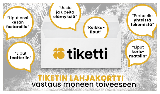 Tuplaboksi / Tiketin lahjakorttikamppis 2022