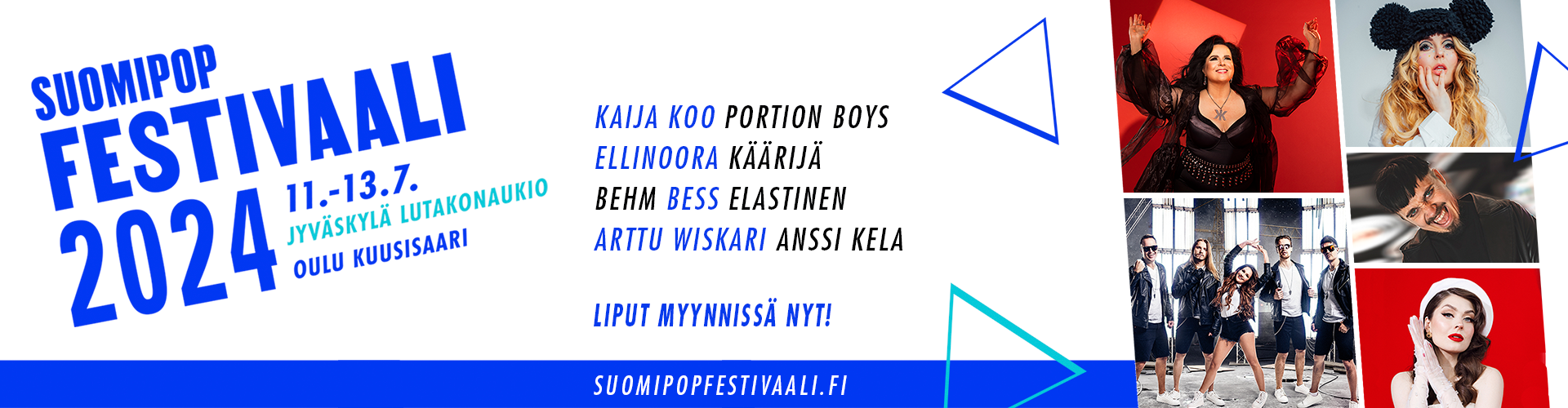 nrj music tour 2023 line up Paraati / Suomipop Festivaalit