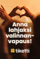 Boksi / Tiketin lahjakortti lokakuu 2024