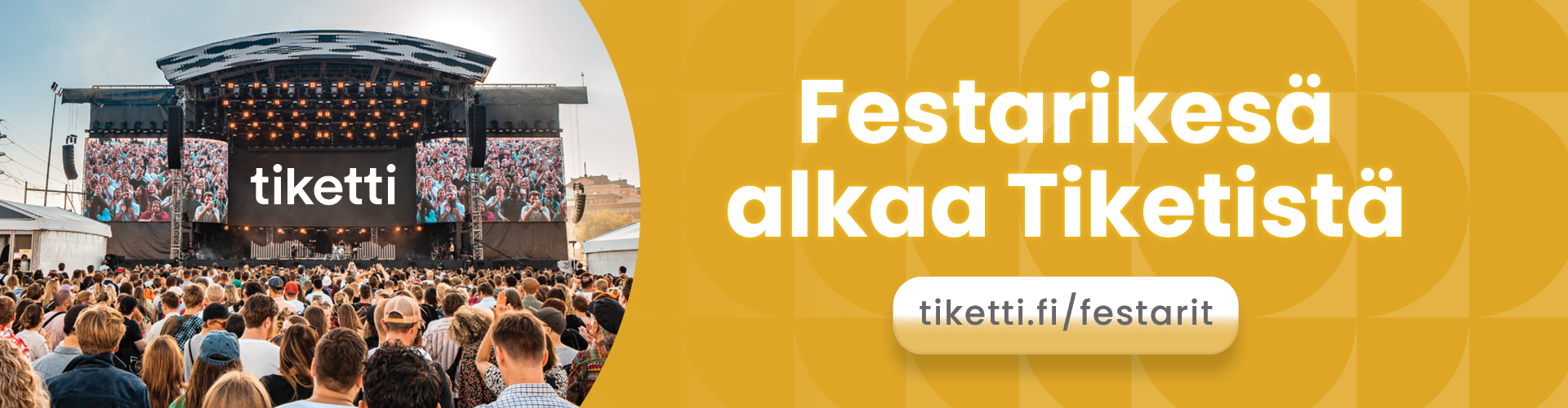 Paraati / Tiketti festarikesä kampanja