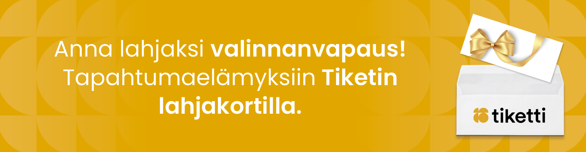 Paraati / Tiketin lahjakortti