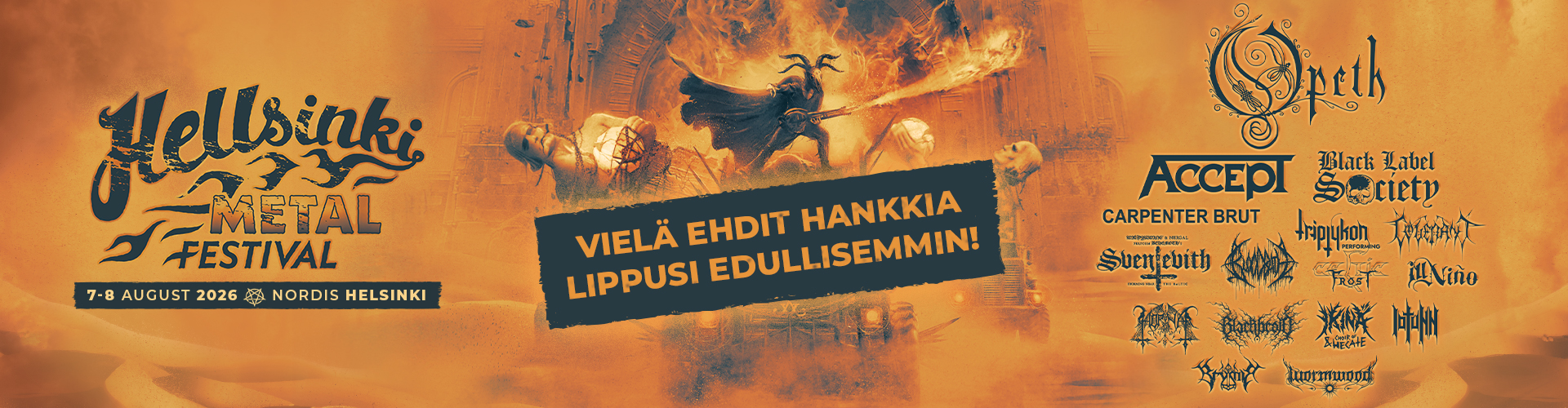 Paraati / Hellsinki Metal Festival 2026