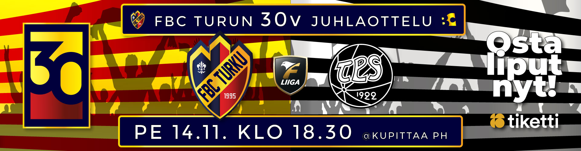 Paraati / FBC Turku - TPS 30v.-juhlaottelu