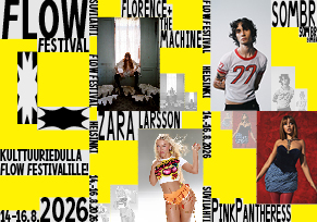 Tuplaboksi / Flow Festival 2026 Kulttuurietu