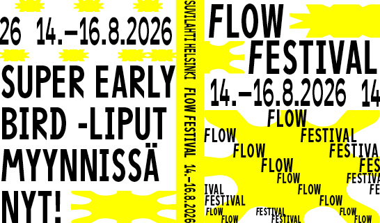 Tuplaboksi / Flow 2026 Super Early birds