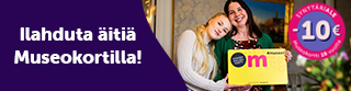 Paraati / Museokortti Äitienpäivätarjous