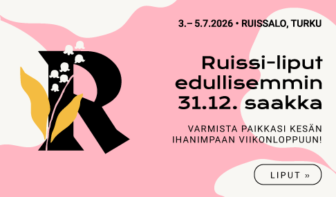 Tuplaboksi / Ruisrock lipunhinnat nousee