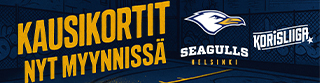 Paraati / Helsinki Seagulls kausikortit 2025/2026