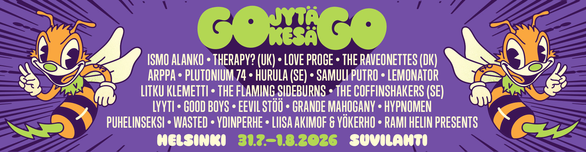 Paraati / Jytäkesä Go-Go 2026 Julkistus