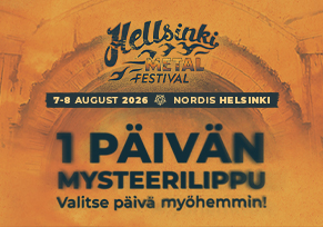 Tuplaboksi / Hellsinki Metal Festival 2026 mysteerilippu