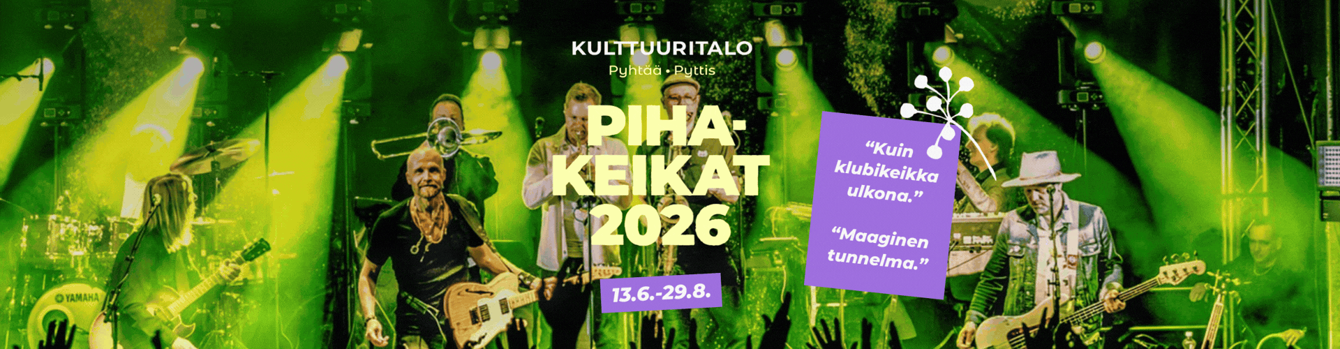 Paraati / Pyhtään Kulttuuritalon pihakeikat 2026
