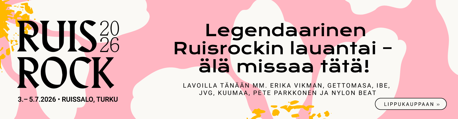Paraati / Ruisrock 2026