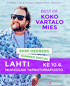Boksi / Sami Hedberg Summer Special @ Lahti