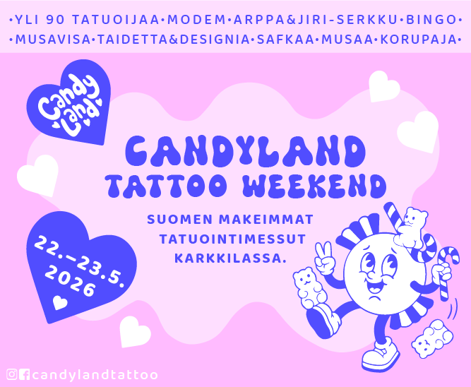 Tuplaboksi / Candyland Tattoo Weekend