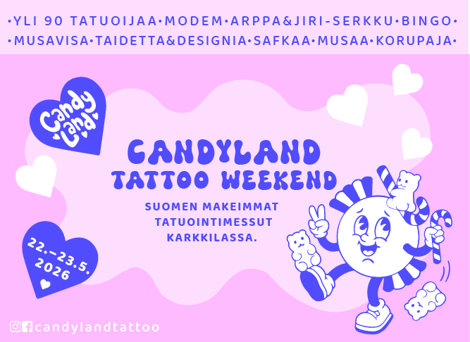 Tuplaboksi / Candyland Tattoo Weekend